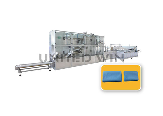 Non Woven Medical Disposable Bed Sheet Making Machine Automatic Folding