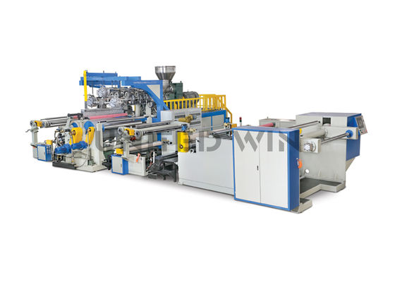 Pp Woven T Die Tandem Extrusion Lamination Machine For Textile Cloth Plant