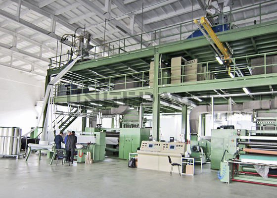 Meltblown Fabric SS Pp Spunbond Nonwoven Production Line Spinning Process