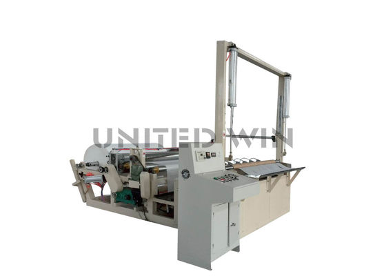 100m Min 6.5KW Non Woven Fabric Cutting And Rewinding Machine Perforating Automatic