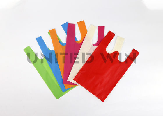 T - Shirt Non Woven Bags Handle Carry Bag For Shopping Packing